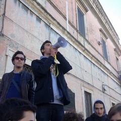 Manifestazione piazza Zanardelli