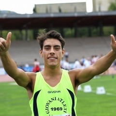 Angelo Marvulli, campione italia Allievi di salto in lungo