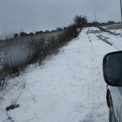 Altamura sotto la neve