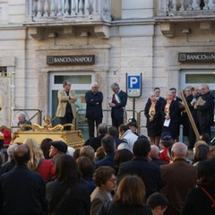 Arrivo dell'urna con le spoglie di S. Caterina Volpicelli