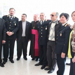 Il vescovo presso il Comando di Polizia