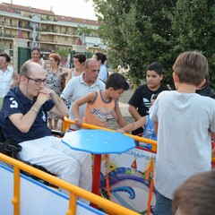 Inaugurazione giostra inclusiva a cura di AMARAM Onlus