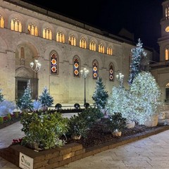 Allestimento in piazza Duomo