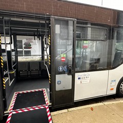 Autobus accessibile a persone con disabilità