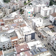 Quartiere in via Corato dall'alto