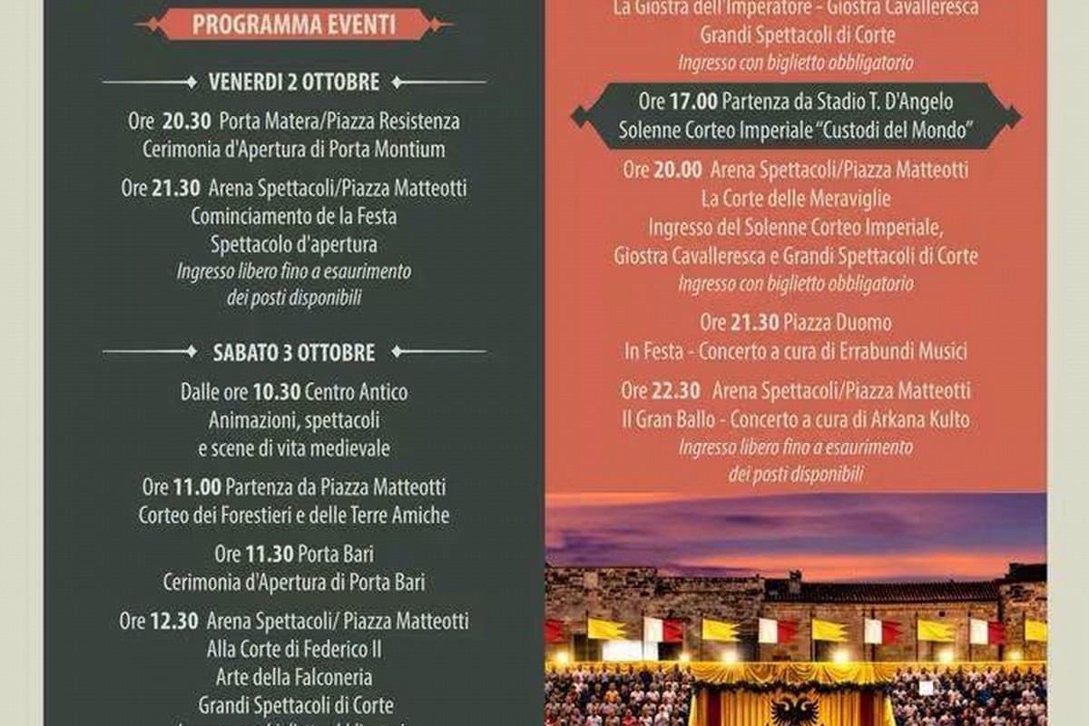 Federicus 2026 Programma
