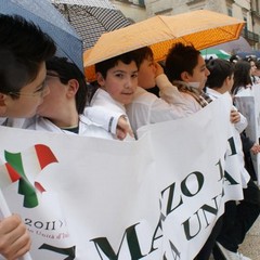 Corteo storico organizzato dalle scuole medie di Altamura