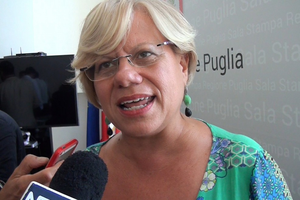Loredana Capone assessore allo Sviluppo economico della Regione Puglia