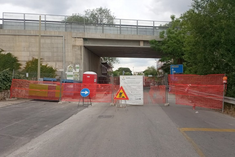 Lavori al ponte, ordinanza di chiusura in via Santeramo