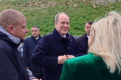 Principe Alberto di Monaco nel Parco dell'Alta Murgia