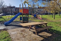 Nuovi giochi nel parco inclusivo