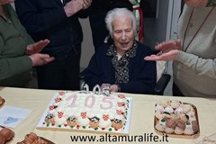 Auguri alla signora Antonietta, oggi 105 anni