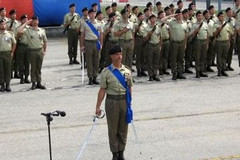 Cambio del comando al 31° Reggimento Carri