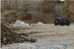 Sequestrata cava dismessa usata per smaltire rifiuti edili