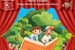 Teatro a scuola con la fiaba dell'inclusione ErLupo Mario e Cappuccetto Rosso