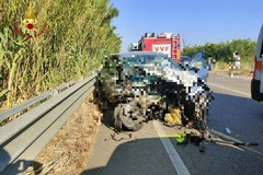 Scontro frontale a Metaponto, due morti e tre feriti