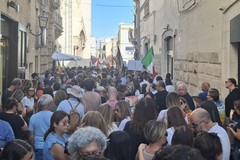 Vecchio ospedale e Porta Bari, due manifestazioni pro Palestina