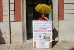 Fuochi pirotecnici, continua la protesta del sig. Dileo