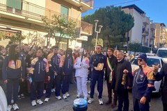 Milano-Cortina 2026: la fiamma olimpica ad Altamura