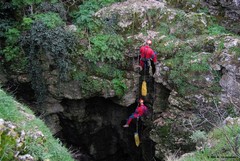 Tre giorni nella Grotta di "Faraulla" per esplorare la zona più profonda dell'inghiottitoio
