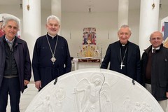 Donato a Kiev un bassorilievo di San Michele Arcangelo