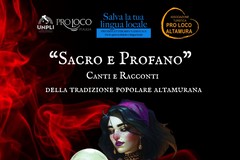Pro Loco: serata di canti e racconti della tradizione altamurana