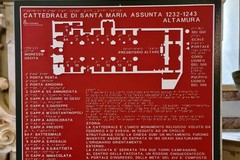 Una mappa tattile della Cattedrale per ciechi e ipovedenti