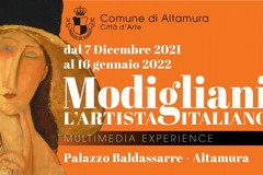 "Modigliani, l'artista italiano - Multimedia experience", mostra al Palazzo Baldassarre di Altamura