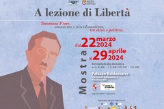 "A lezione di libertà": al Palazzo Baldassarre la mostra su Tommaso Fiore