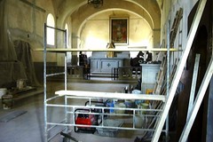 Lavori di recupero dell'ex Monastero S. Croce