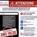 Asl Bari avvisa: attenti alle truffe