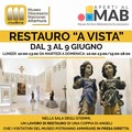 Museo dei matronei: fino al 9 giugno "Restauro a vista " presso il MUDIMA