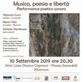 Musica, poesia e libertà, performance poetico sonora al "Cagnazzi "