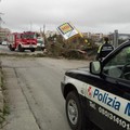 Maltempo, disagi in via Selva per la caduta di un albero