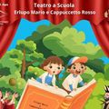 Teatro a scuola con la fiaba dell'inclusione ErLupo Mario e Cappuccetto Rosso