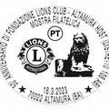 50 anni del Lions club Altamura Host: un annullo filatelico per l'anniversario
