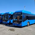 Consegnati tre nuovi autobus a metano