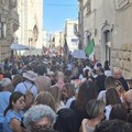 Vecchio ospedale e Porta Bari, due manifestazioni pro Palestina