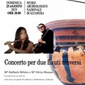 Domenica 25 agosto concerto di flauti al Museo Archeologico