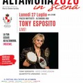 Altamura in scena 2026: spettacolo con Tony Esposito