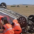 Incidente su Altamura - Foresta Mercadante, auto fuori strada