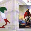 Dono delle raffigurazioni di G. Garibaldi e dell'Italia tricolore