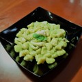 Ricetta Salata “Chicche di patate”. Gnocchetti con piselli e seppie
