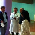 Montanaro in visita all'Ospedale della Murgia