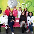 Una panchina rosa nell’ospedale della Murgia