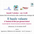 Conferenza stampa de  "Il baule volante ", 2° festival di libri per giovani lettori