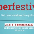 Terza edizione del "Liber Festival ", dal 2 al 5 gennaio incontri, mostre e giochi letterari