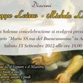 Solenne celebrazione per ordinare diaconi due fedeli