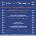 Premio letterario Altamura Demos 2018, presentazione antologia