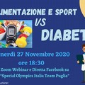 Webinar su “Alimentazione e Sport vs Diabete”